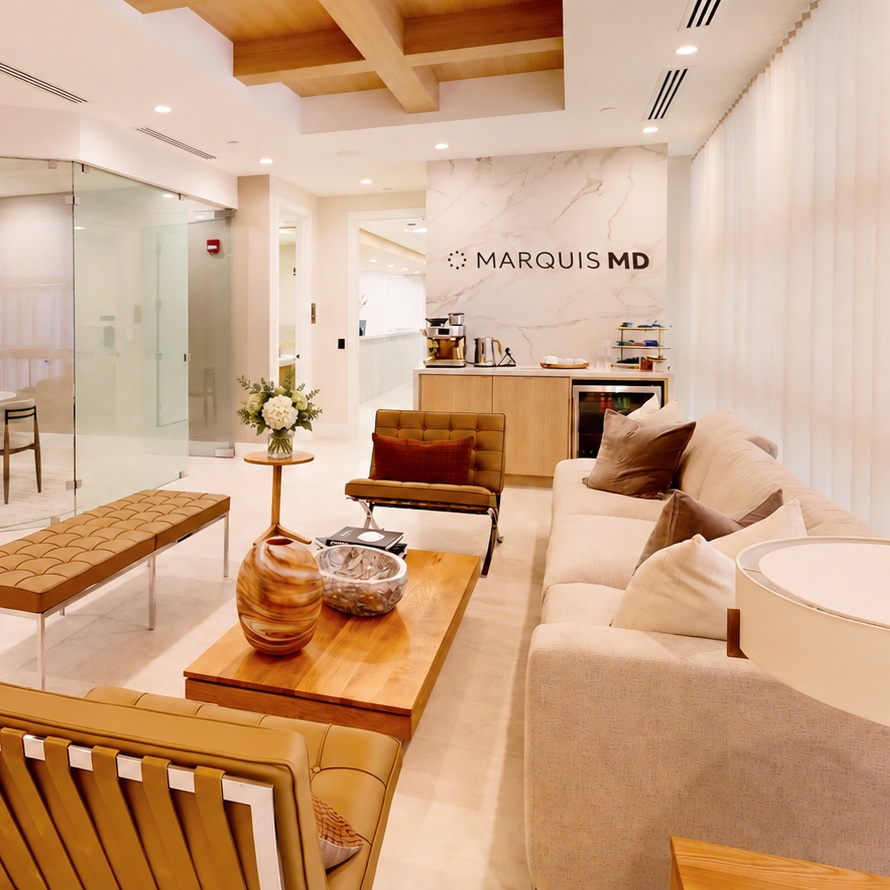 The Marquis MD lounge in Boca Raton